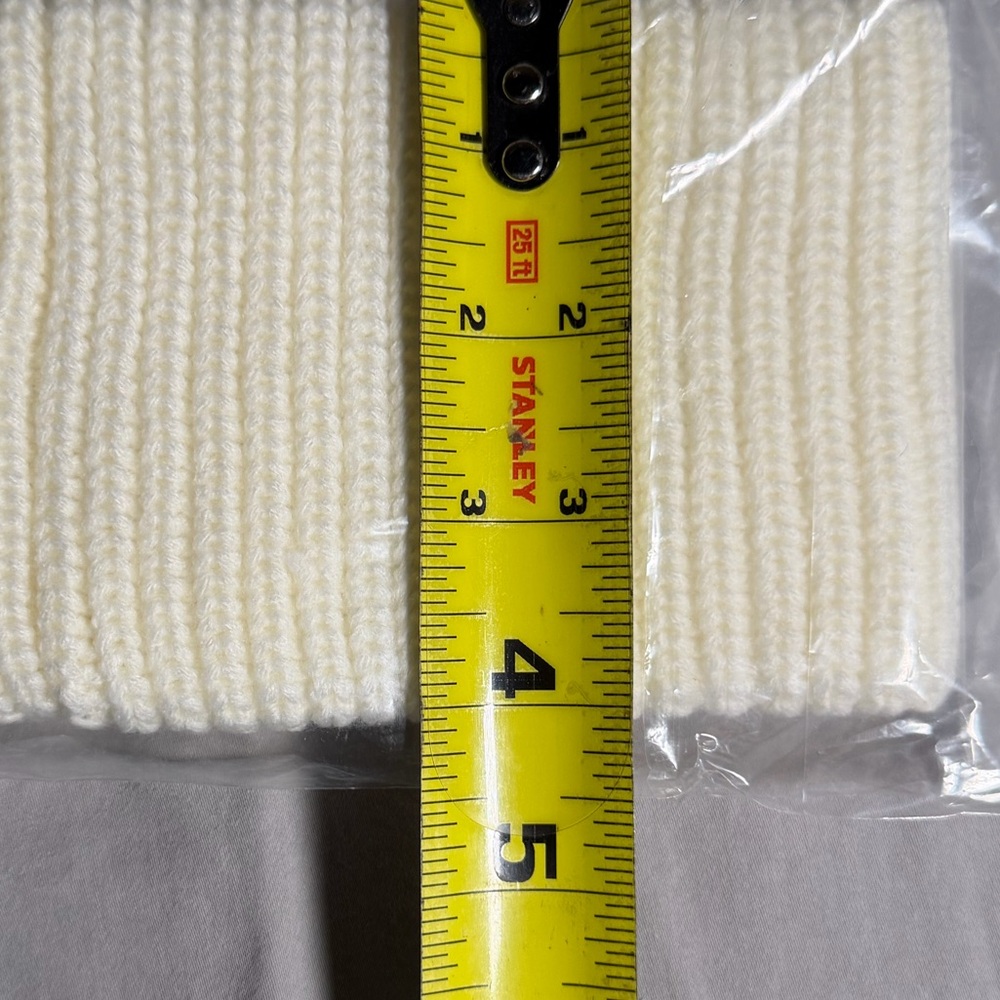 Coach Cream Cable Knit Headband NWT - Picture 8 of 8
